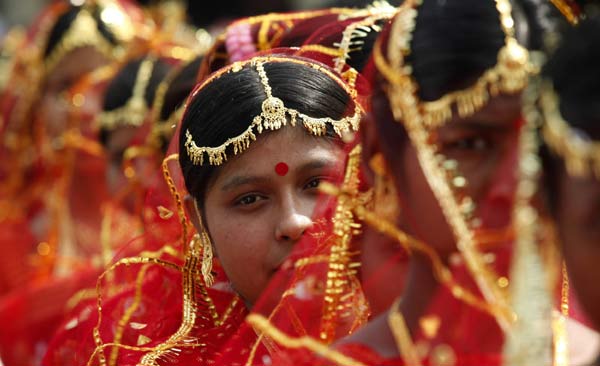 85 tribal Muslim and Hindu couples tie knot