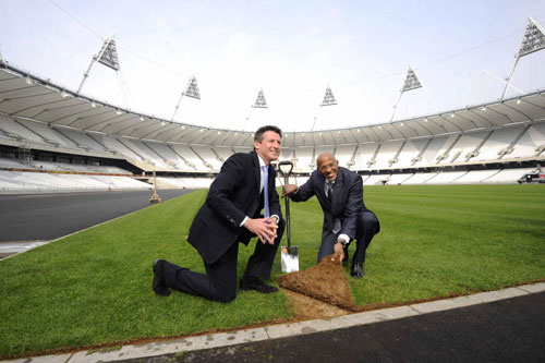 Work on London's Olympic Stadium completed