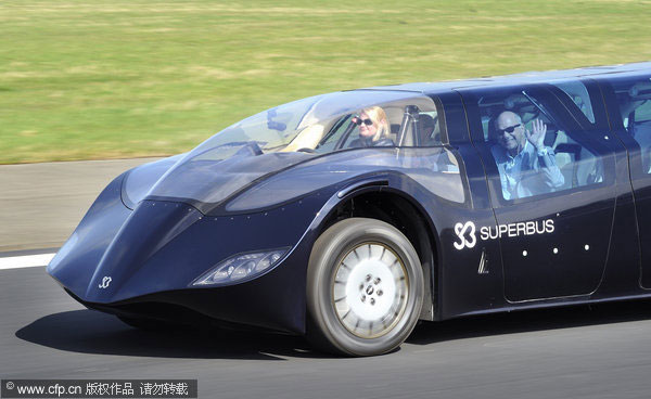 Superfast super bus in the Netherlands