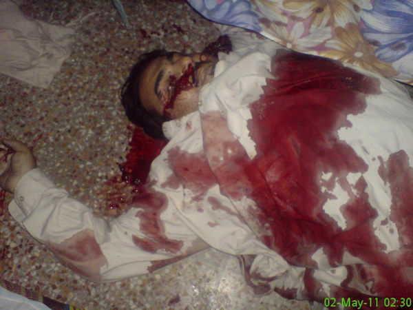 Photos show 3 dead men at bin Laden raid house