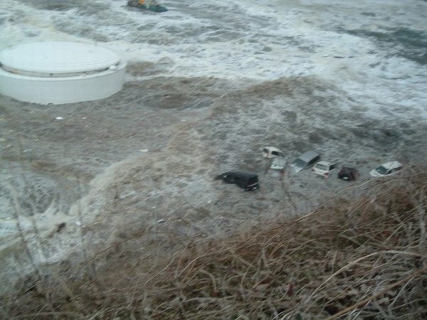 In photos: Tsunami drowns Japan's nuke plant