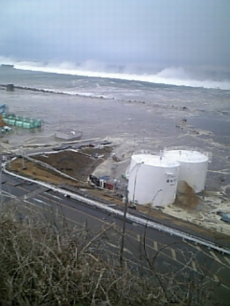 In photos: Tsunami drowns Japan's nuke plant