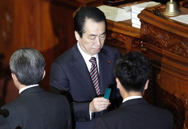 Japan PM survives no-confidence vote