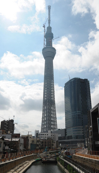 Tokyo Sky Tree: world's highest self-standing tower