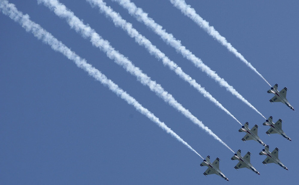 Romanian - US airshow performance