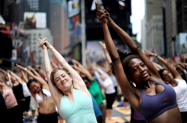 Yoga to welcome summer solstice