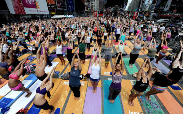 Yoga to welcome summer solstice