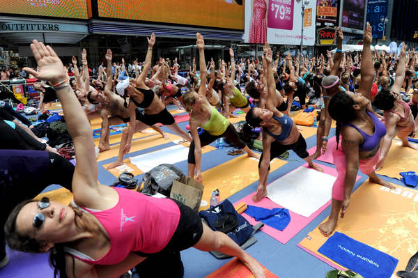 Yoga to welcome summer solstice