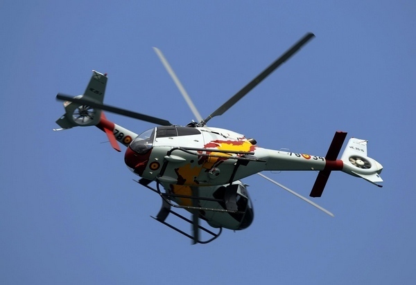 Aerobatic patrol of Spanish Air Force