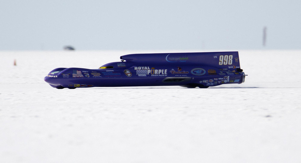 SpeedWeek race on Bonneville Salt Flats