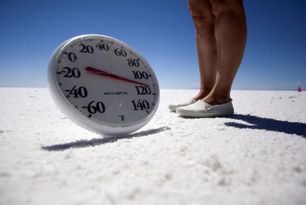 SpeedWeek race on Bonneville Salt Flats