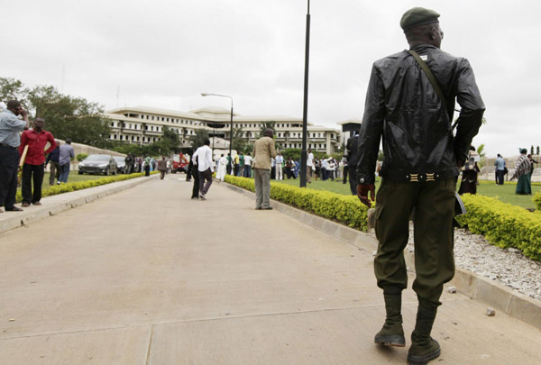 Explosion hits UN building in Nigeria's capital