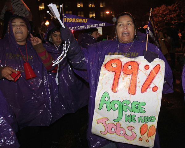 Occupy protesters join Action day in Chicago