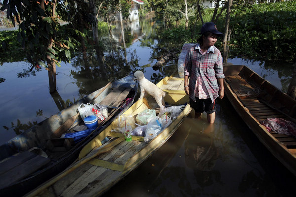 Thailand's flood toll reaches 602