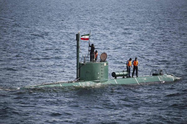 Iranian navy holds drill in Strait of Hormuz