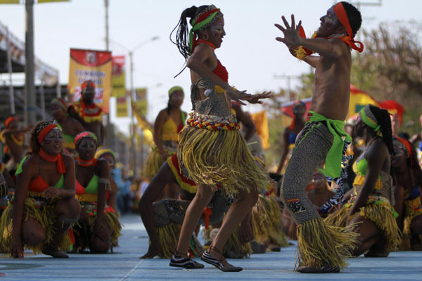 Carnival parade in Barranquilla