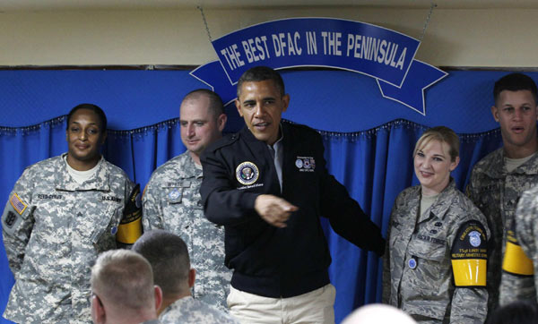 Obama visits Korean border ahead of nuclear summit