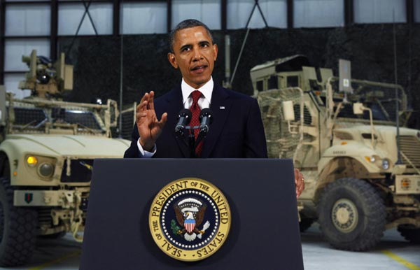 Obama sees new chapter with Afghanistan