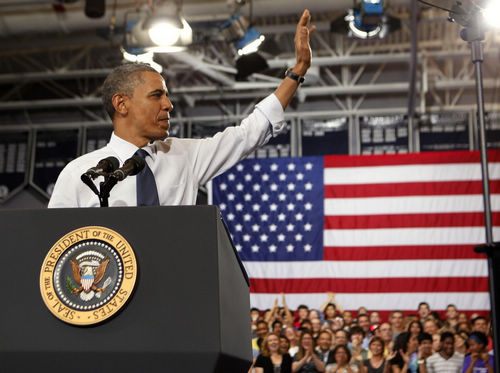 Barack Obamas kick off campaigning