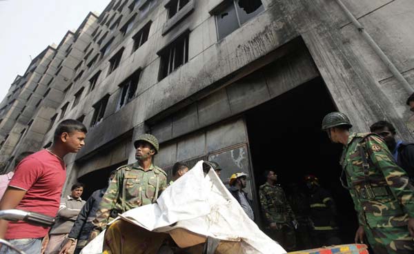 Bangladesh factory fire kills more than 112