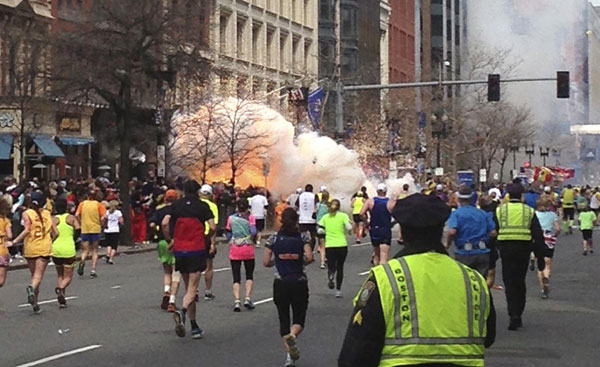 Three dead in US marathon bomb