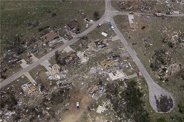 Tornados tear through Texas towns