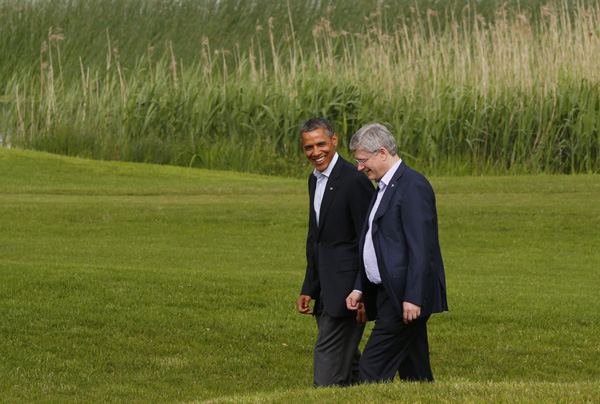 G8 focuses on taxation, counter-terrorism at final day