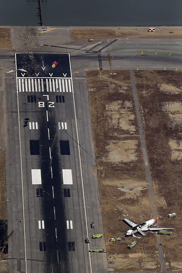 Asiana flight crashed at SFO