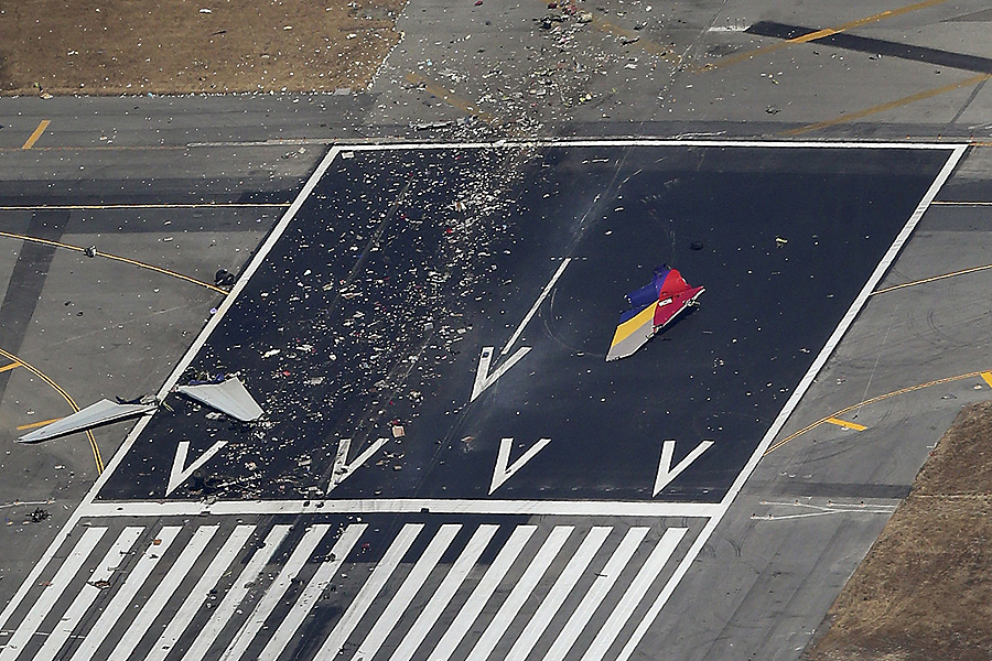 Asiana flight crashed at SFO