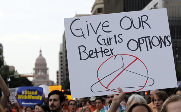 Thousands flock to Texas Capitol over abortion