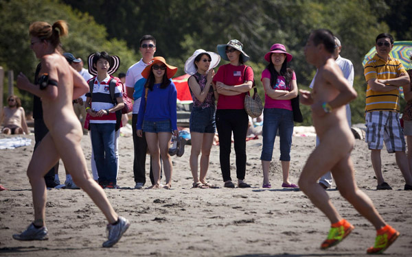 Bare buns run in Vancouver