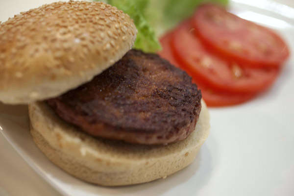 First taste of test-tube burger close to meat