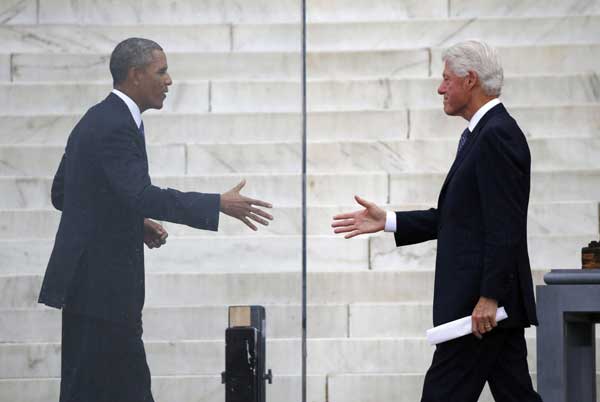 Obama, marchers mark 50 yrs since King's 'Dream' speech