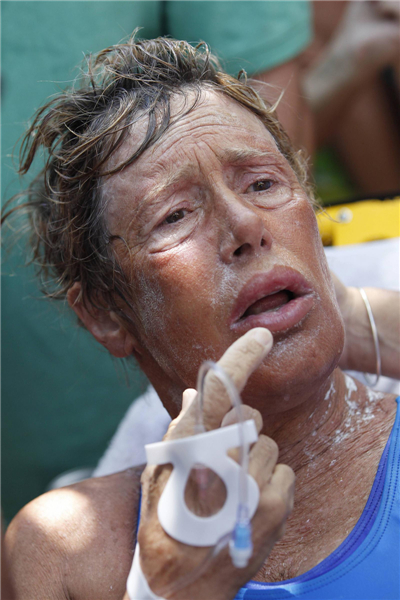 Woman, 64, sets record with Cuba-to-Florida swim