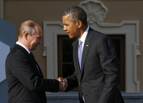 Obama, Putin meet for G20 at St petersburg