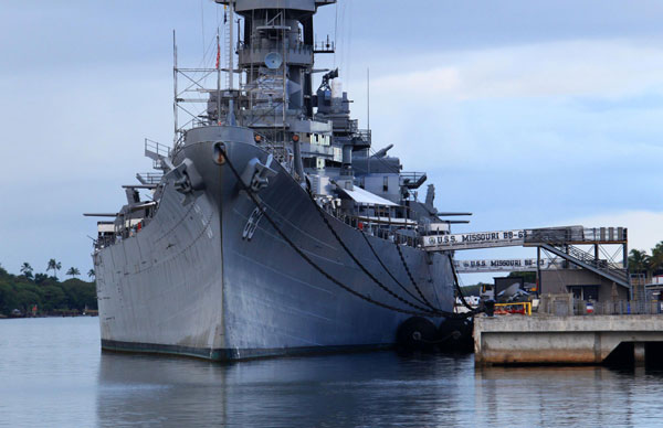 Pearl Harbor in Hawaii