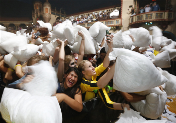 Pillow fight