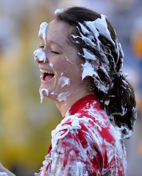 Foam fight celebrated in St Andrews University