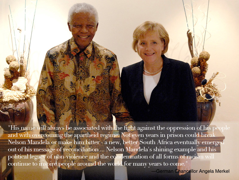 World leaders offer tributes to Nelson Mandela