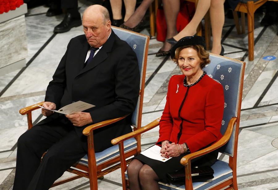 2013 Nobel Prize award ceremony in Stockholm