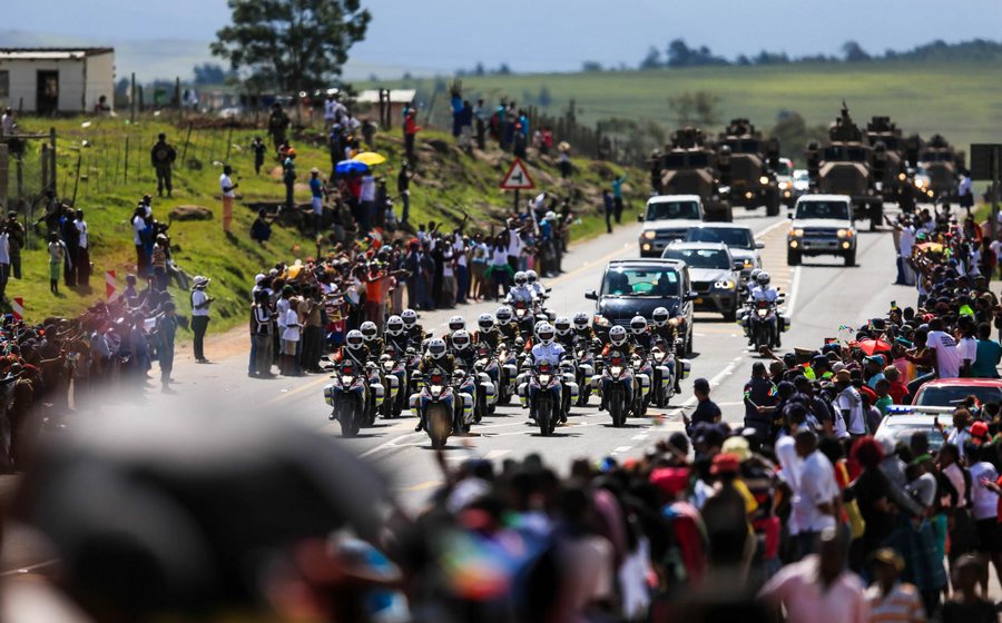 Mandela's body transferred to Qunu village in Eastern Cape