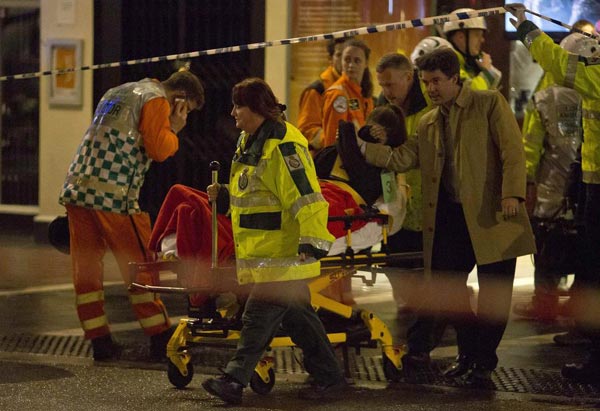 88 injured in London theater collapse