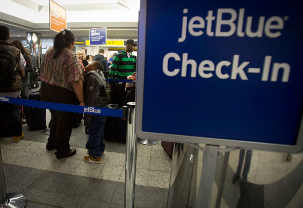 JetBlue resumes flights in New York, Boston