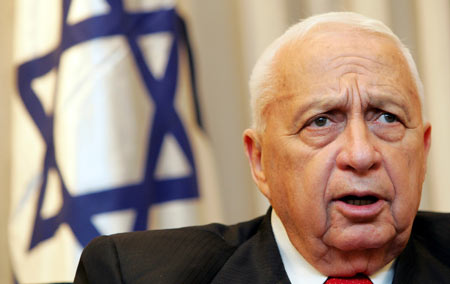 Backgrounder: Timeline of ex-Israeli PM Sharon's life