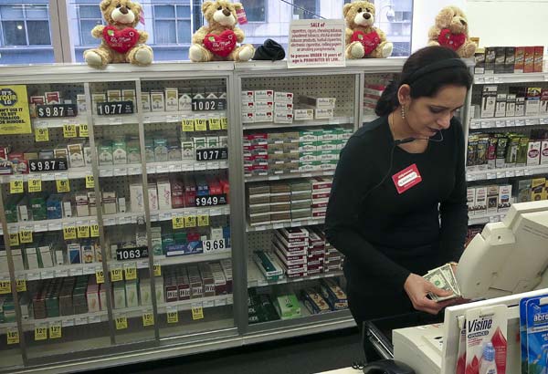 US drugstore chain CVS to stop selling cigarettes