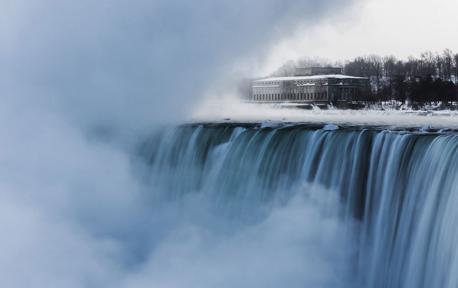 Frozen Niagara Falls