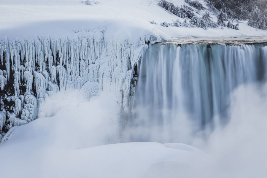 Frozen Niagara Falls