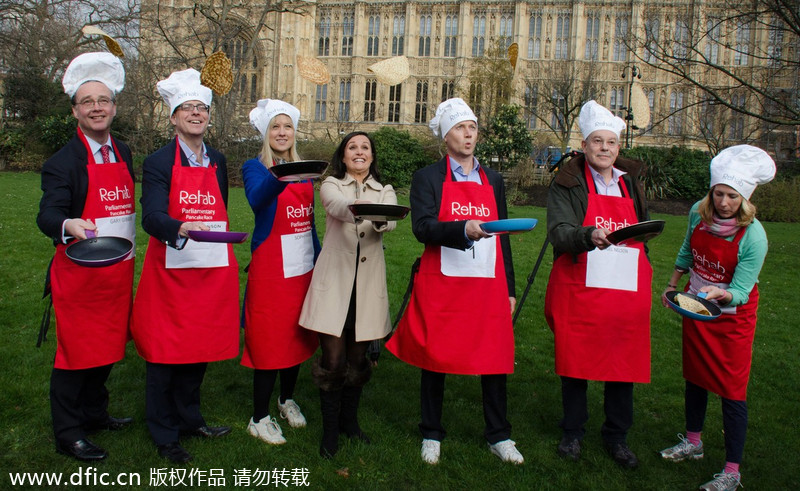 Pancake Day races in London