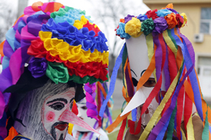 Fallas Festival Parade held in Valencia, Spain