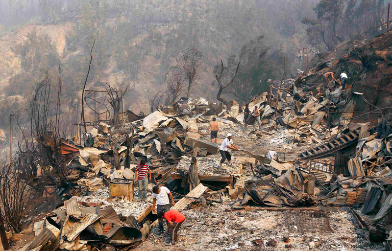 Death toll from Chile forest fire rises to 16